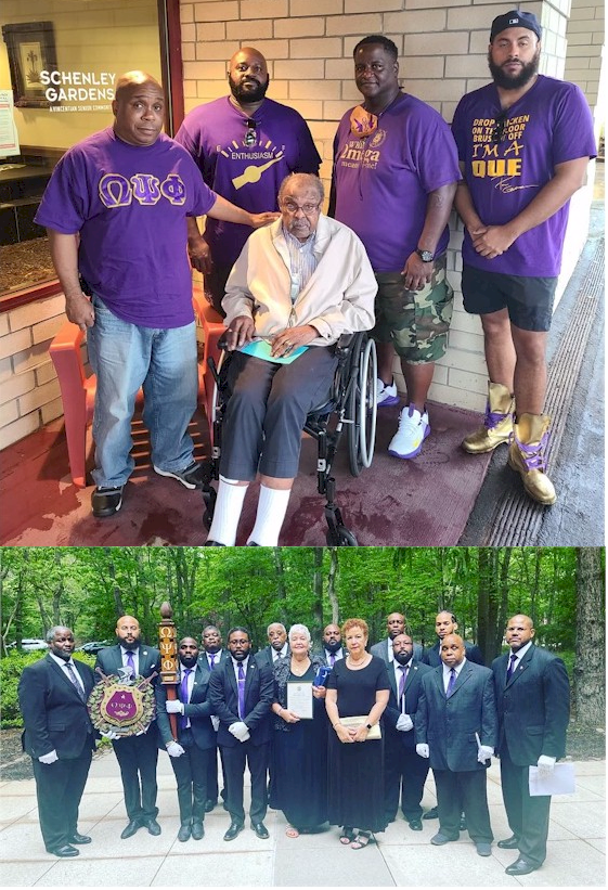 Corridor 5 of the 2nd District Omega Psi Phi Fraternity